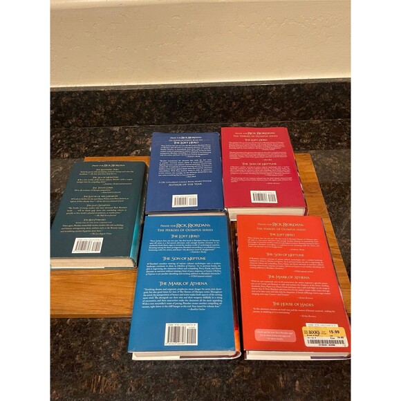 Complete Set Series - Lot of 5 Heroes of Olympus Books - Picture 7 of 7